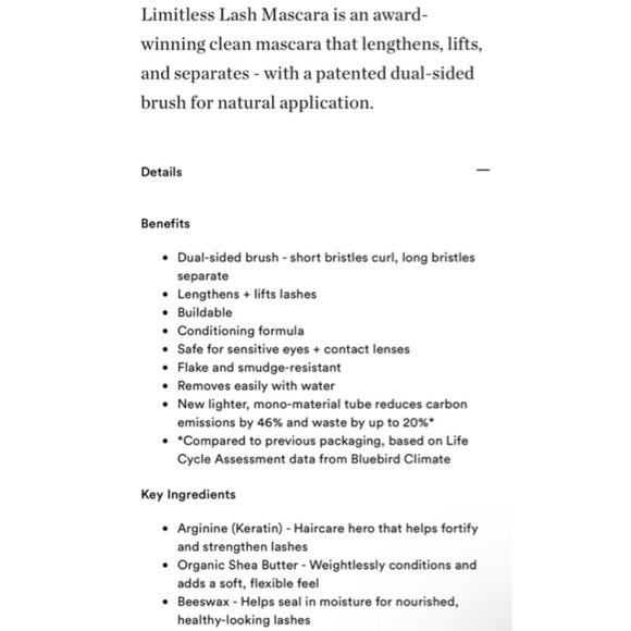 🎉HP🎉ILIA ‘After Midnight’ Limitless Lash Mascara - Picture 8 of 8